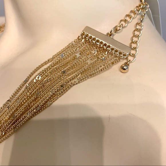 *SOLD* Savvy Cie 18K gold plated multistrand - Picture 4 of 7